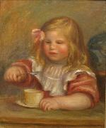 Coco Eating His Soup Auguste renoir